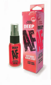 Deep AF Cherry Flavoured Deep Throat Spray – 29 ml Oral Gels & Sprays